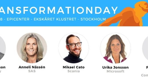 #TransformationDay - 2018 - "Digital transformation i globala företag"